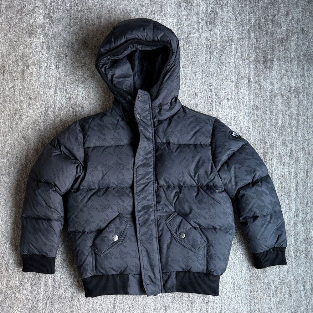 Appaman Charcoal Hooded Puffer Coat